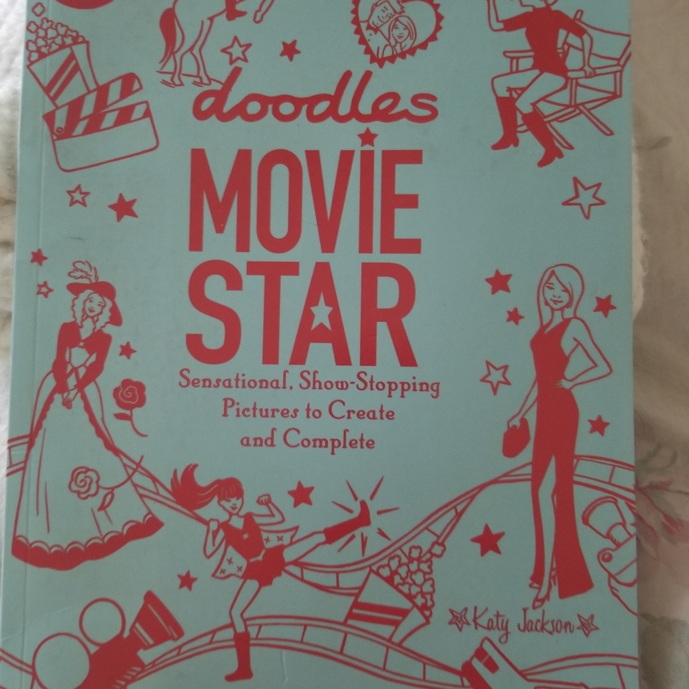 Doodles by Katy Jackson "Movie Star" Activity Book